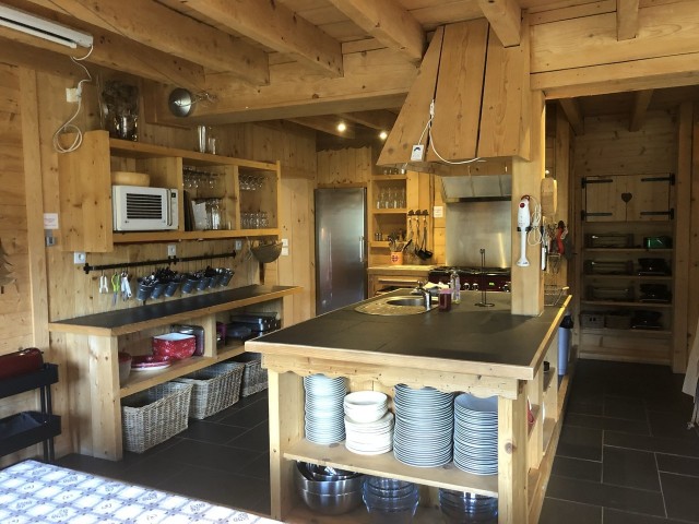 Chalet Les Loups Châtel Kitchen