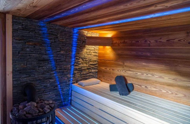 Chalet Les Loups Châtel sauna