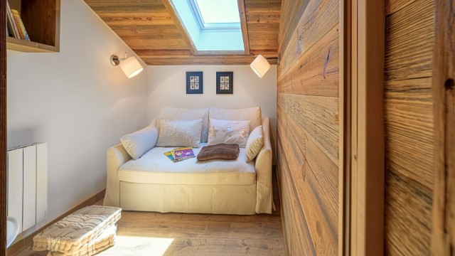 Chalet les Montagnards, 12 personnes, Châtel, Petit Châtel, coin détente, salon