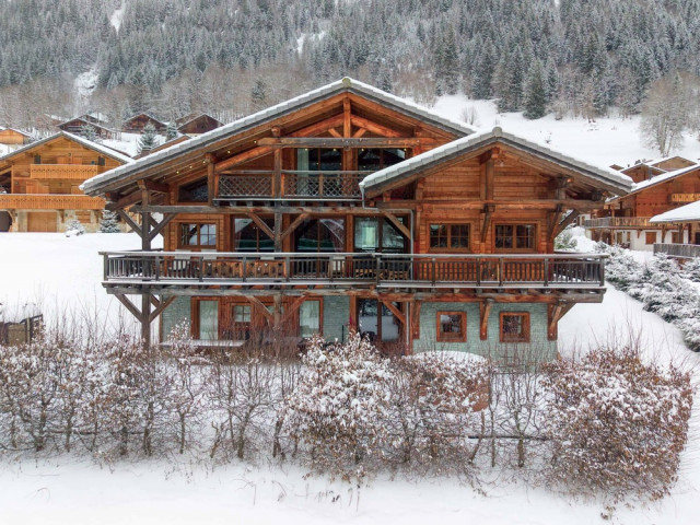 Chalet Les Romains, chalet prestige, Châtel hiver ski neige