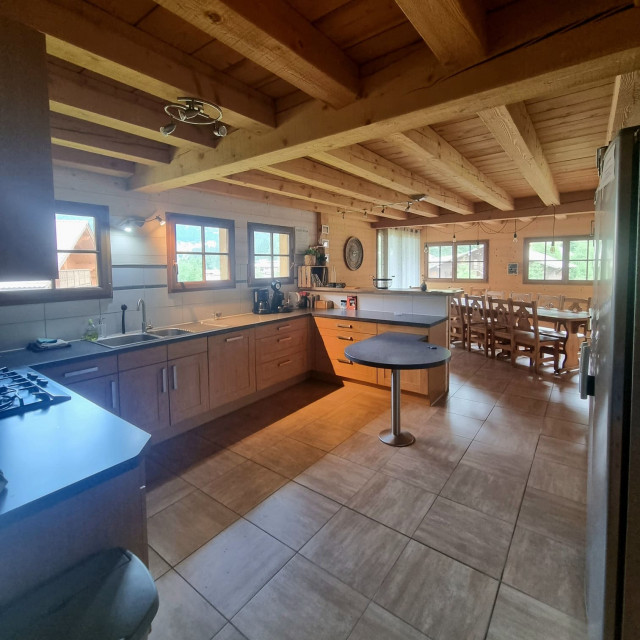 Chalet Les Romains, Cuisine équipée, vacances en famille, Châtel