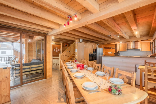 Chalet Les Romains, Salle à manger, Châtel Haute-Savoie