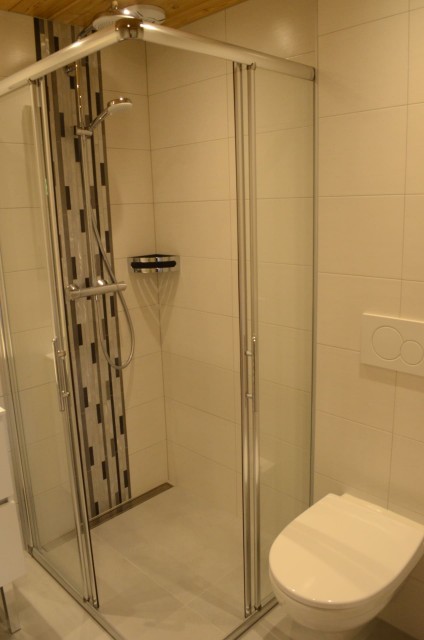 Chalet les sources, ground floor bedroom shower room, Châtel