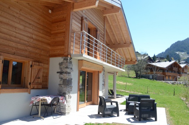 Chalet les sources, Terrasse Châtel Portes du Soleil