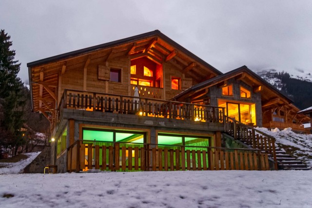 Chalet Les Vuargnes Châtel hiver