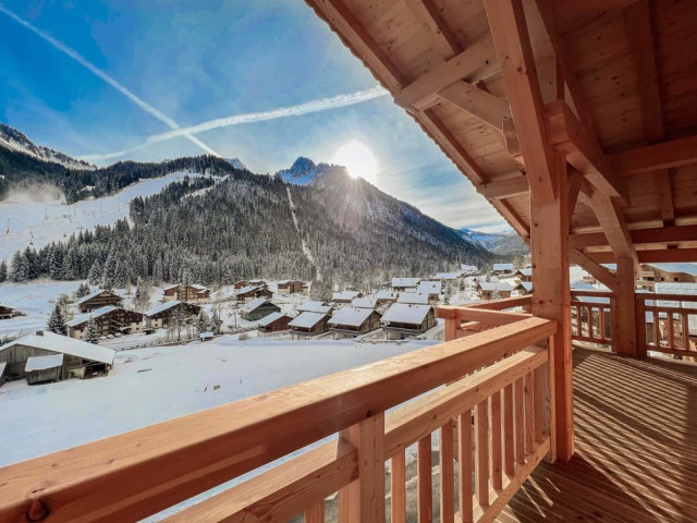 Chalet Linga, Balcony, Chatel, Family Holiday