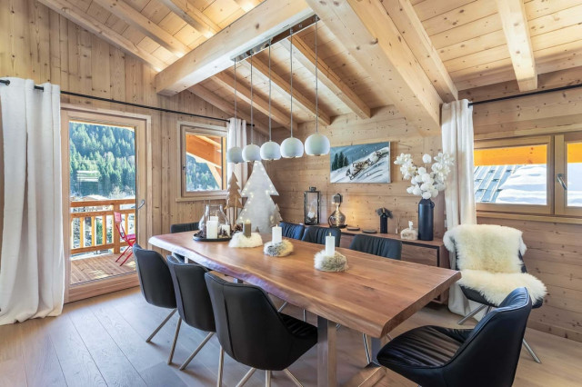Chalet Linga, Dining room, Chatel, Portes du Soleil