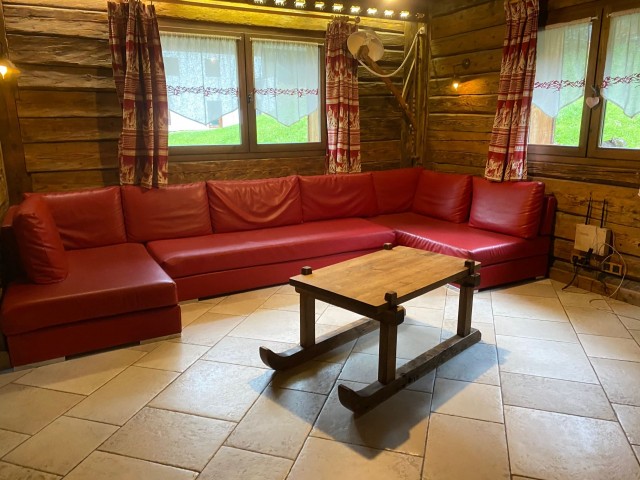 Chalet Linga, Châtel, Living room, Winter Vacation 