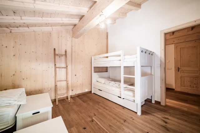 Chalet Louise, 10 personnes, chambre lits simples et superposés, Châtel Vacance Famille