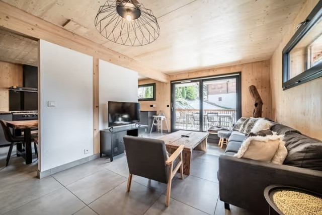 Chalet Louise, 10 personnes, Séjour, Châtel, Réservation