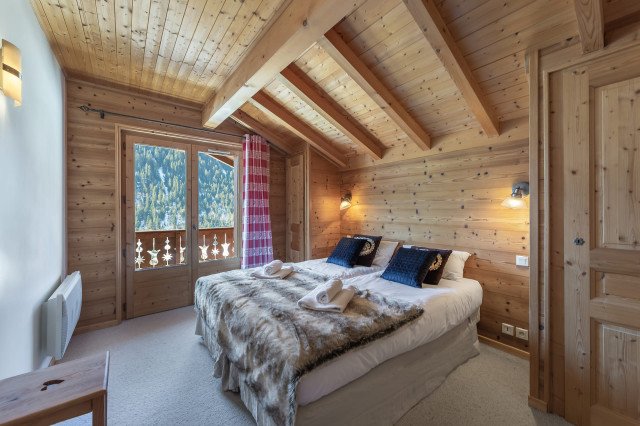 Chalet montbéliarde, Chambre, Châtel Vacances montagne