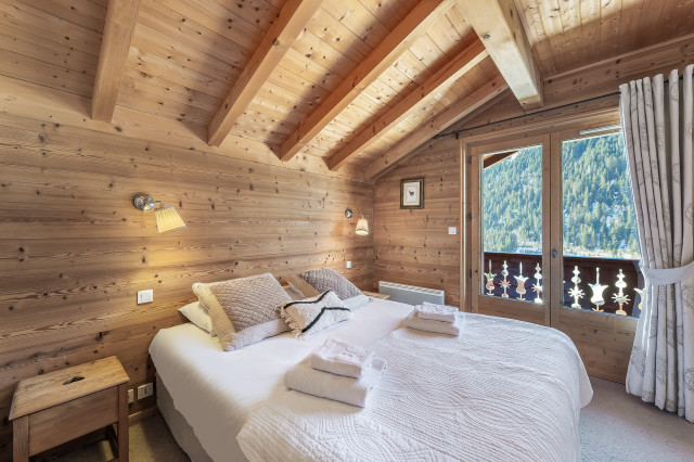 Chalet montbéliarde, Chambre double, Châtel vacances