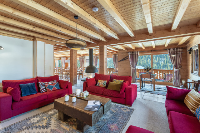 Chalet Montbéliarde, Living room, Châtel Mountain holidays