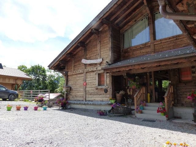 Chalet Neiges Eternelles, Chalet extérieur, Châtel 74