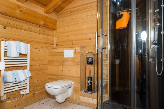 Chalet Neiges Eternelles, Salle de douche, Châtel Alpes 74