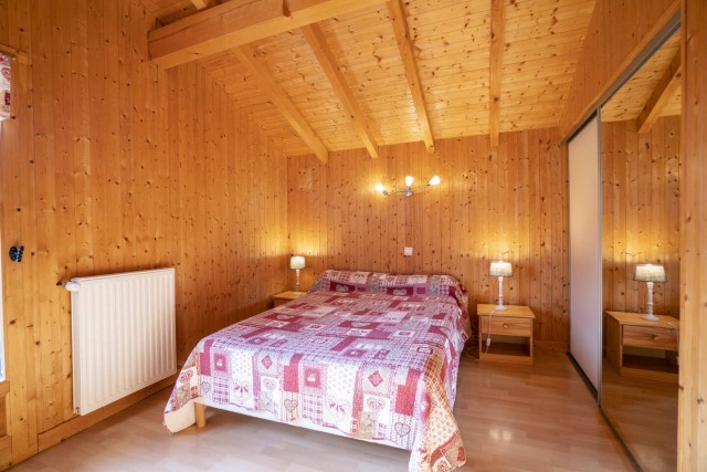 Chalet Picard - La Poya Chambre lit double Châtel 