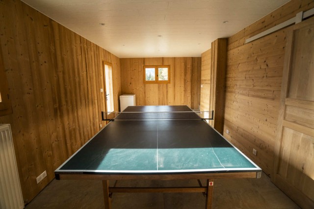 Chalet Picard - La Poya Table Ping Pong Châtel Portes du Soleil