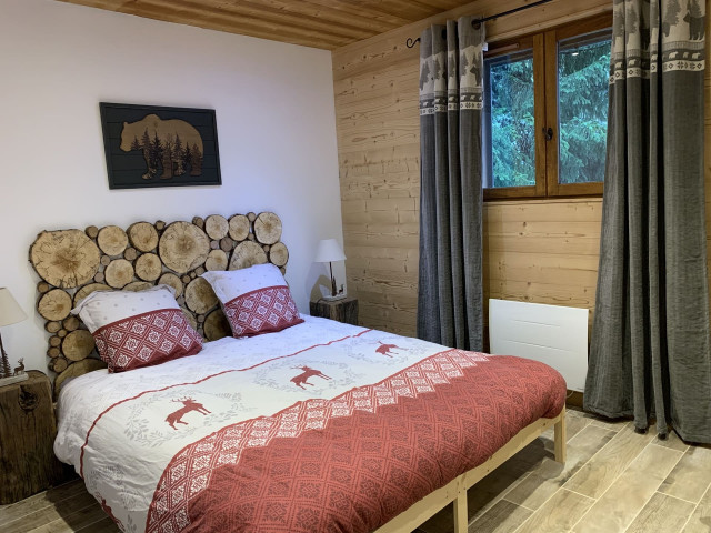 Chalet Rose des Neiges, Chambre lit double, Châtel Alpes Françaises