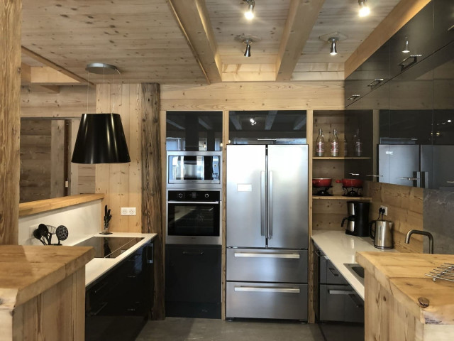 Chalet Stéphane, Kitchen, Châtel Ski rental 74