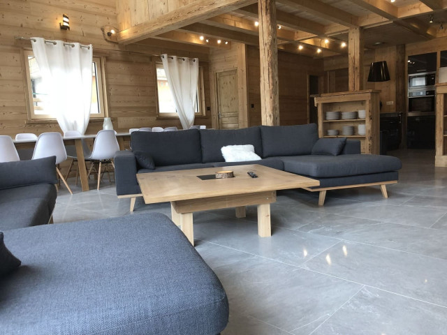 Chalet Stéphane, Living room, Châtel Ski area