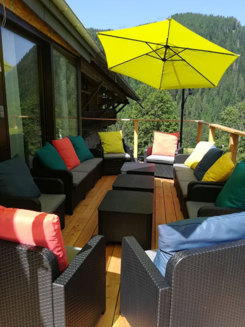 Chalet Stéphane, Terrace, Châtel Mountain 74