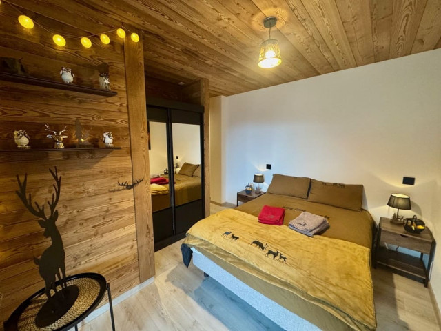 Chalet Vora Alpin, Chambre lit double, Châtel Haute-Savoie