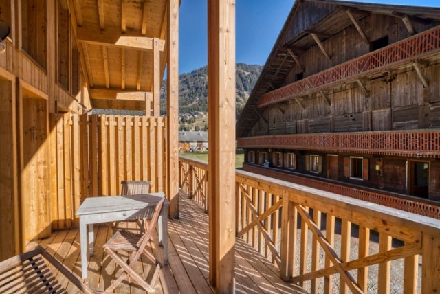 Chalet Ysaline Châtel  Balcon