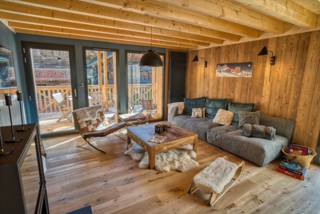 Chalet Ysaline Châtel Salon