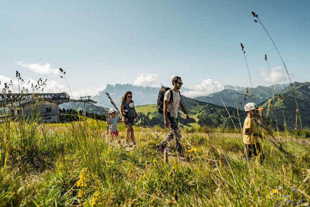 Châtel en été