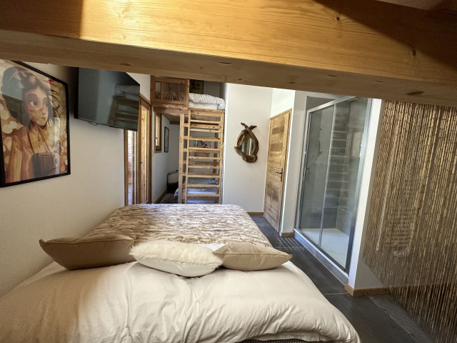 Semi Chalet Libi, La Chapelle d'Abondance, Double bedroom + mezzanine 2nd floor, Nature relaxation 74