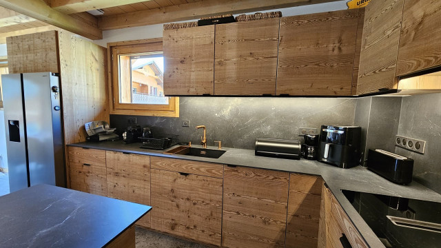 Semi Chalet Libi, La Chapelle d'Abondance, Kitchen 1st floor, Portes du Soleil 74390