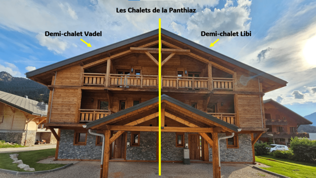 Semi Chalet Vadel, La Chapelle d'Abondance, Details chalet, Ski resort 74