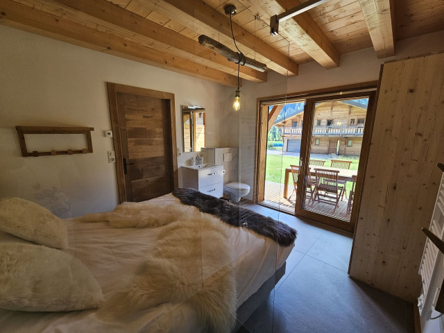 Semi Chalet Vadel, La Chapelle d'Abondance, Double bedroom ground floor, Booking 74