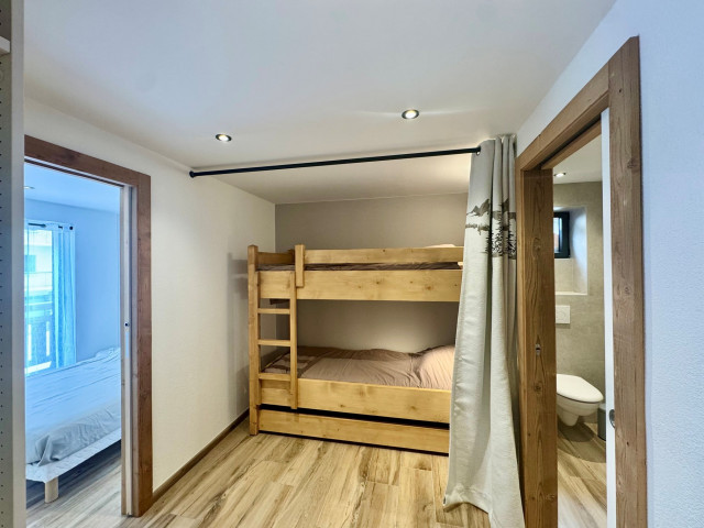 L'étincelle, Mountain Cabin with Bunk Beds, Châtel