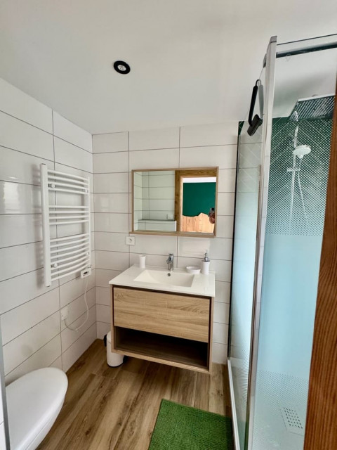 L'etincelle, Shower room and WC, Châtel French Alps