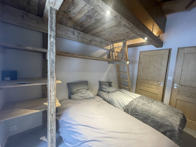 Les Lodges de Celestin - chambre deux lits simples - Châtel Les Portes du Soleil