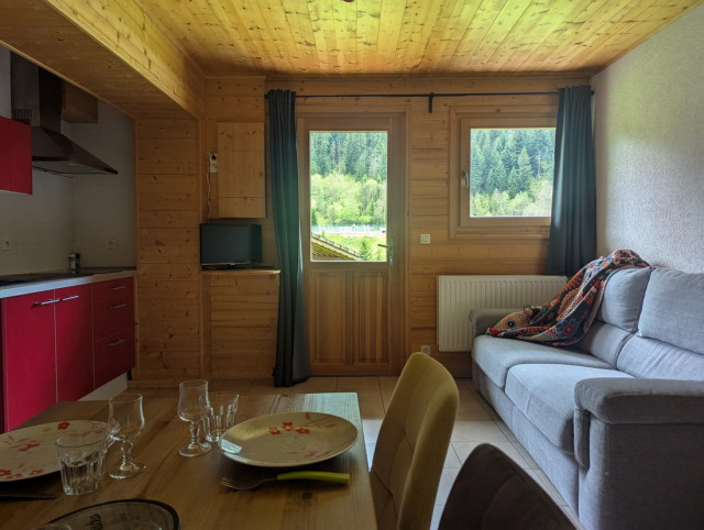 Location appartement 2 pièces dans chalet Le Bouquetins, Châtel, Portes du Soleil