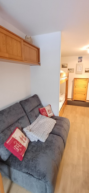 Apartment rental in Chaumière des Neiges, Châtel, sofa bed