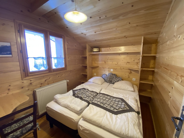 Location chalet Castor à Châtel, chambre double