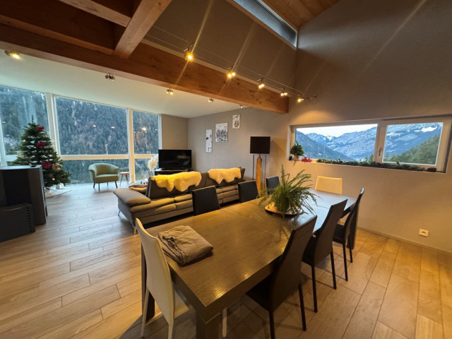 Chalet du Saix A, Châtel, Mountains view, Christmas rental