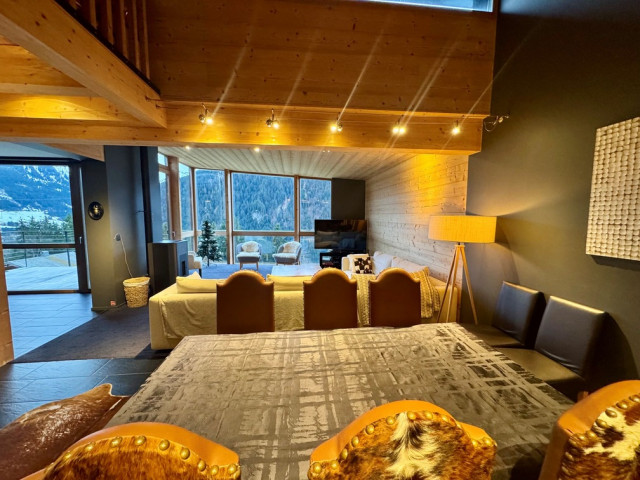 Location chalet du saix avec piscine à Châtel, ski 