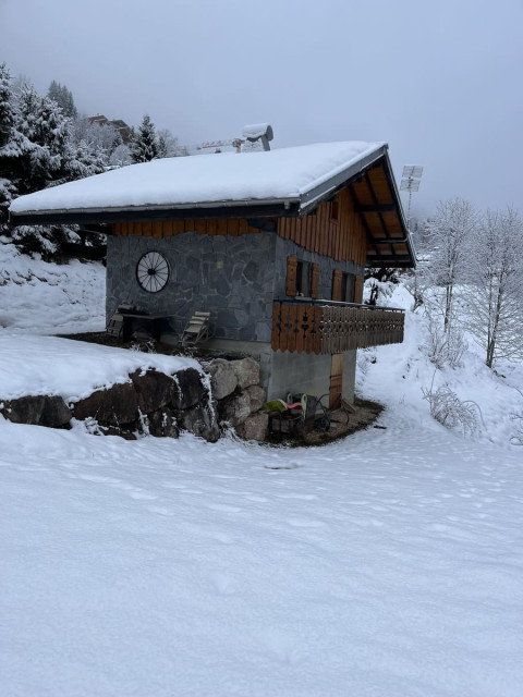 Location chalet La Fouine à Châtel, winter