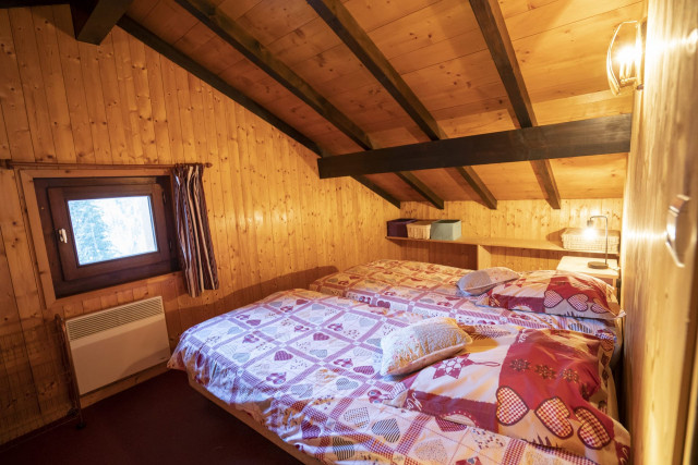 Location chalet La Fouine, Châtel, chambre double