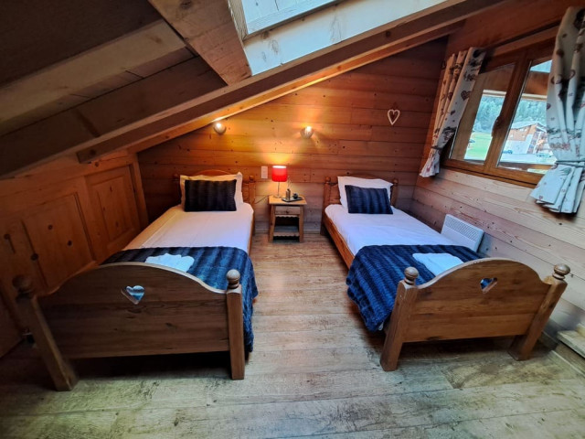 Chalet Les Romains Châtel, twin room
