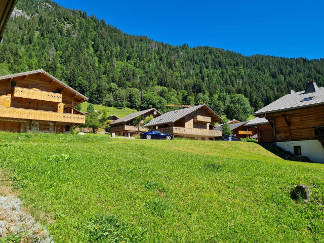 Orée des Pistes 17, Terrasse vue montagne, Châtel Location 74