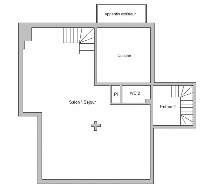 Plan du chalet Les Braconniers à Chatel nr2