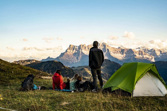 Randonnée et Bivouac en famille à Châtel 2022