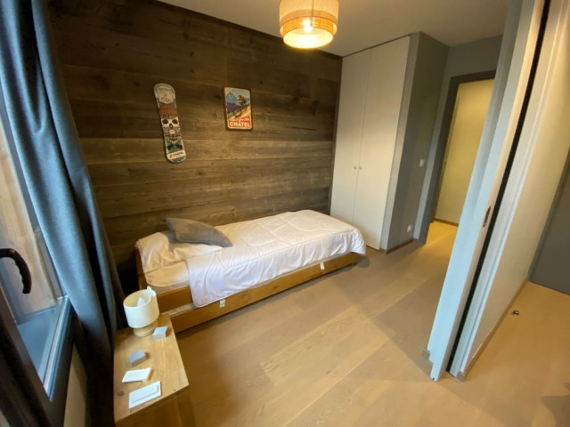 Résidence 360, Appartement n°18, Chambre 1 lit gigogne (2 x 1 personne), Châtel Boude