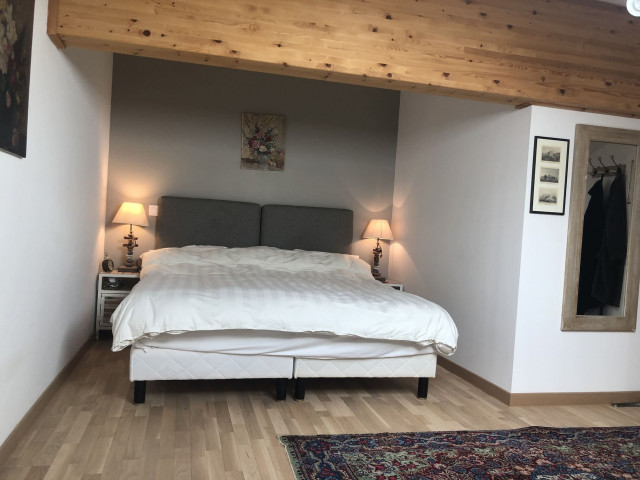 Résidence 4 éléments, appartement 31 A, chambre, Châtel France Montagne 