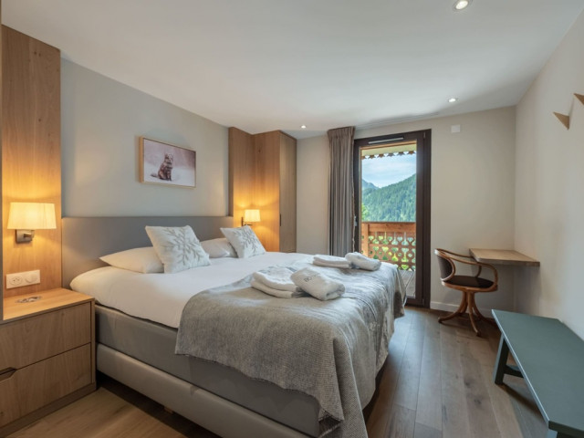 Residence ALCHIMIE, apartment 11B, double room, Châtel Tourisme vacances famille montagne